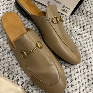 Gucci mules never been worn